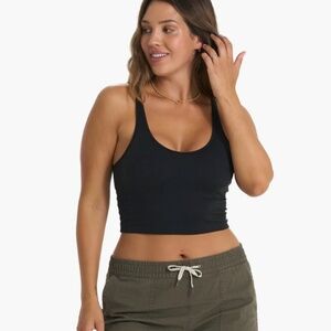 Vuori Halo Performance Crop Black size Medium